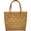 シャネル CHANEL ワイルドステッチ ハンドバッグ A18126 8番台 ベージュ ゴールド金具 ラムスキン レディース トートバッグ