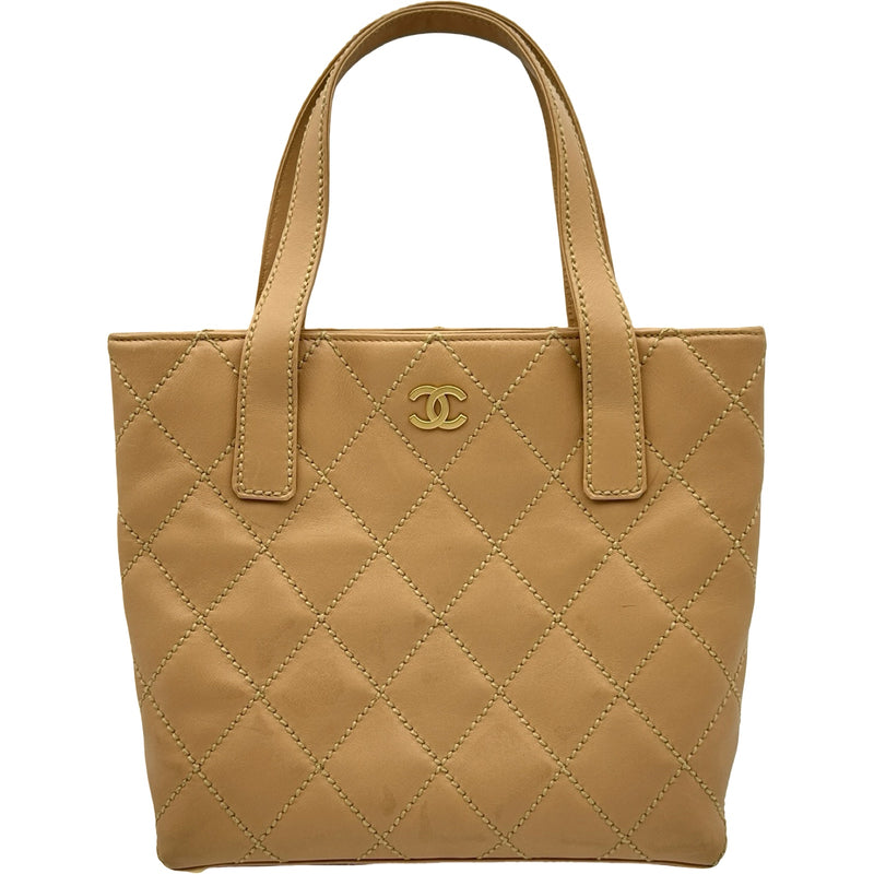 シャネル CHANEL ワイルドステッチ ハンドバッグ A18126 8番台