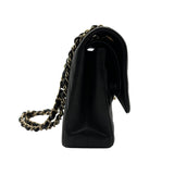 シャネル CHANEL マトラッセ25 Vステッチ A01112 31番台 ブラック ゴールド金具 キャビアスキン レディース ショルダーバッグ