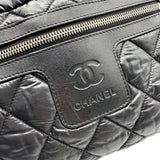 シャネル CHANEL コココクーン トートPM A48610 ブラック ナイロン レディース ハンドバッグ