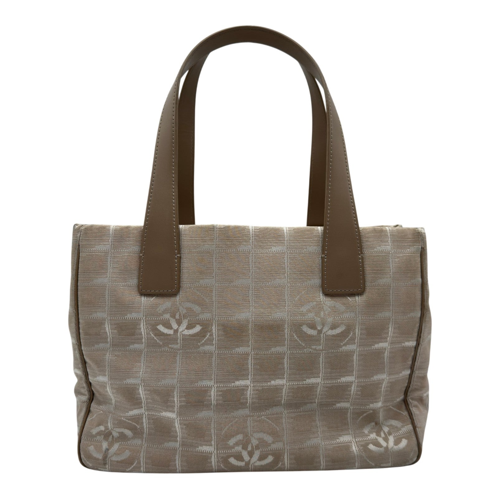 シャネル CHANEL ニュートラベルライントートPM A20457 9番台 ベージュ
