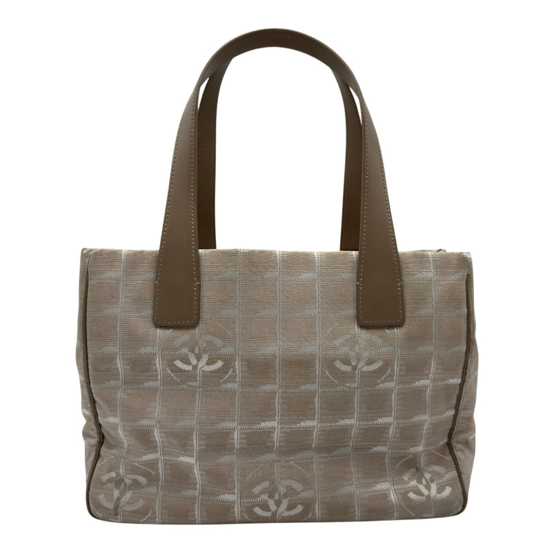 シャネル CHANEL ニュートラベルライントートPM A20457 9番台 ベージュ