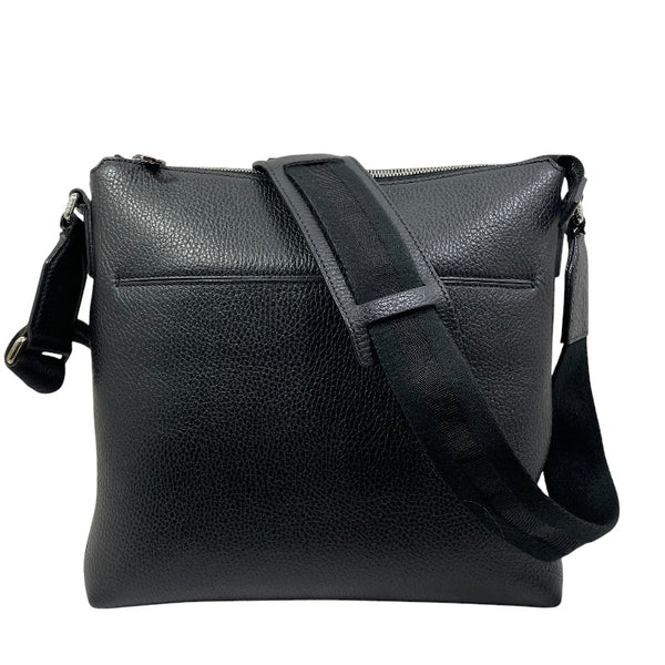 グッチ GUCCI レザーショルダーバッグ 394915 ブラック レザー メンズ