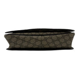グッチ GUCCI GGプラス シェリーラインメッセンジャーバッグ 211130 ブラウン コーティングキャンバス/レザー レディース メッセンジャーバッグ