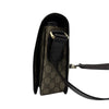 グッチ GUCCI GGプラス シェリーラインメッセンジャーバッグ 211130 ブラウン コーティングキャンバス/レザー レディース メッセンジャーバッグ