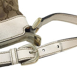 グッチ GUCCI GGキャンバス アビーショルダーバッグ 203257 ホワイト/ベージュ GGキャンバス/レザー レディース ショルダーバッグ