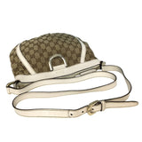 グッチ GUCCI GGキャンバス アビーショルダーバッグ 203257 ホワイト/ベージュ GGキャンバス/レザー レディース ショルダーバッグ