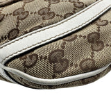 グッチ GUCCI GGキャンバス アビーショルダーバッグ 203257 ホワイト/ベージュ GGキャンバス/レザー レディース ショルダーバッグ