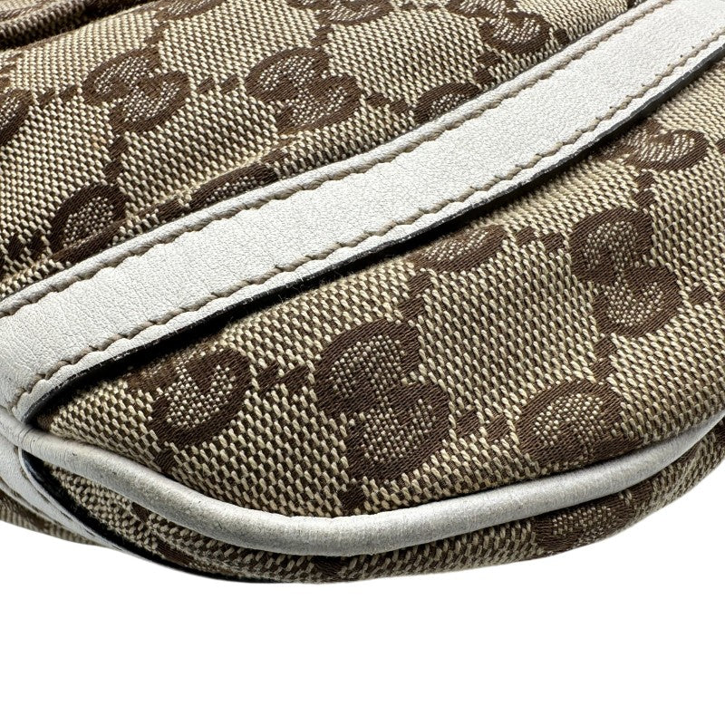 グッチ GUCCI GGキャンバス アビーショルダーバッグ 203257 ホワイト