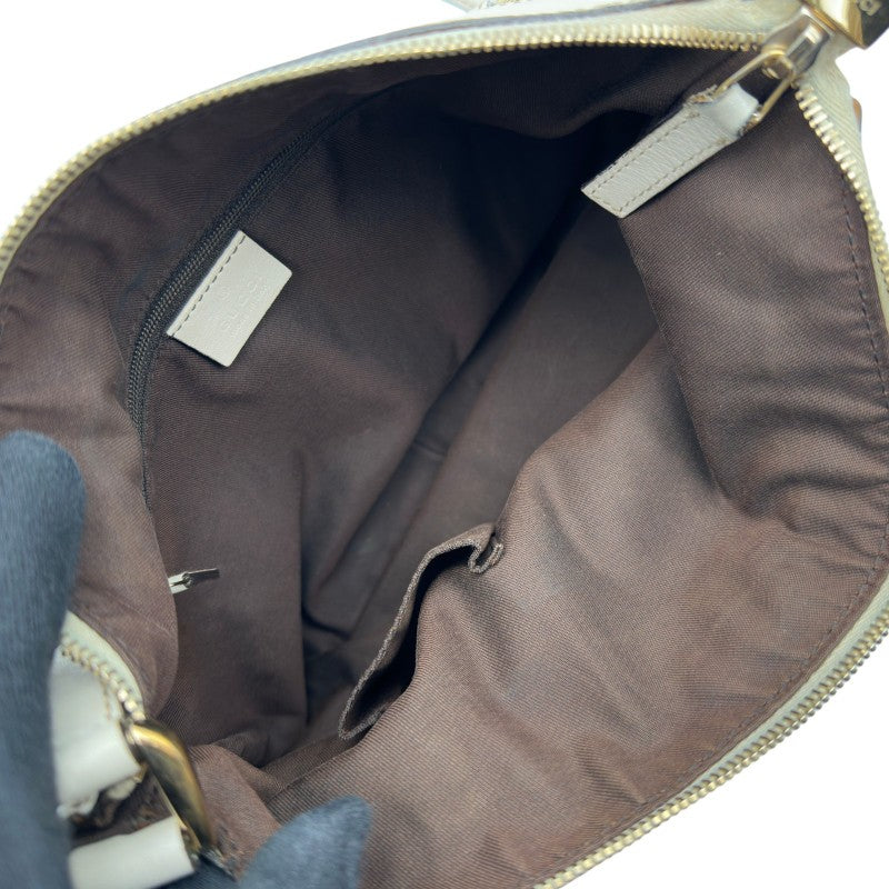 グッチ GUCCI GGキャンバス アビーショルダーバッグ 203257 ホワイト