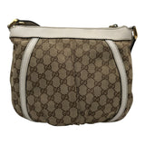グッチ GUCCI GGキャンバス アビーショルダーバッグ 203257 ホワイト/ベージュ GGキャンバス/レザー レディース ショルダーバッグ