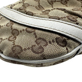 グッチ GUCCI GGキャンバス アビーショルダーバッグ 203257 ホワイト/ベージュ GGキャンバス/レザー レディース ショルダーバッグ