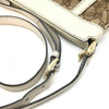グッチ GUCCI GGキャンバス アビーショルダーバッグ 203257 ホワイト/ベージュ GGキャンバス/レザー レディース ショルダーバッグ