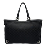 グッチ GUCCI GGナイロン アビートートバッグ 293580 ブラック GGナイロン/レザー レディース トートバッグ