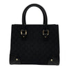 グッチ GUCCI GGキャンバス ハンドバッグ 120895 ブラック GGキャンバス/レザー レディース ハンドバッグ