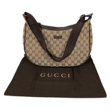 グッチ GUCCI GGキャンパスショルダーバック ブラウン GGキャンバス ユニセックス ショルダーバッグ