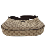 グッチ GUCCI GGキャンパスショルダーバック ブラウン GGキャンバス ユニセックス ショルダーバッグ