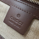 グッチ GUCCI グッチクラフト トートバッグ 247209 ブラウン キャンバス/レザー レディース トートバッグ