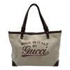 グッチ GUCCI グッチクラフト トートバッグ 247209 ブラウン キャンバス/レザー レディース トートバッグ