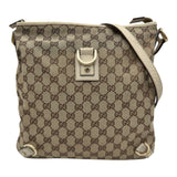 グッチ GUCCI GGキャンバス アビーショルダーバッグ 131326 ホワイト/ベージュ GGキャンバス/レザー レディース ショルダーバッグ