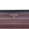 シャネル CHANEL マトラッセ ロングジップウォレット AP0242 ブラック/シルバー金具 キャビアスキン レディース 長財布