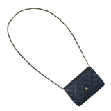 シャネル CHANEL マトラッセ チェーンウォレット AP0250 ブラック ゴールド金具 キャビアスキン レディース ショルダーバッグ