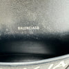 バレンシアガ BALENCIAGA アワーグラスミニベルトバッグ 610460 ブラック/ホワイト レザー レディース ウエストバッグ