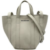 バレンシアガ BALENCIAGA エブリデイトートXS ノースサウス 672793 ホワイト レザー レディース ショルダーバッグ