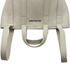 バレンシアガ BALENCIAGA エブリデイトートXS ノースサウス 672793 ホワイト レザー レディース ショルダーバッグ