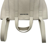 バレンシアガ BALENCIAGA エブリデイトートXS ノースサウス 672793 ホワイト レザー レディース ショルダーバッグ