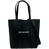 バレンシアガ BALENCIAGA エブリデイトートXXS 551815 ブラック レザー レディース トートバッグ