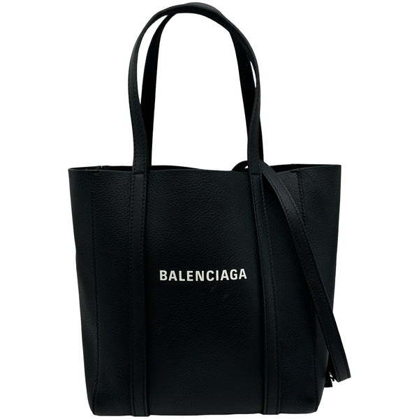 バレンシアガ エブリデイ ショッピング トートバッグ S ブラック レザー バレンシアガ BALENCIAGA エブリデイトートXXS 551815 ブラック レザー