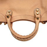 バレンシアガ BALENCIAGA クラシックミニシティ 300295 ピンクベージュ レザー レディース ショルダーバッグ