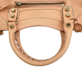 バレンシアガ BALENCIAGA クラシックミニシティ 300295 ピンクベージュ レザー レディース ショルダーバッグ