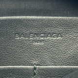 バレンシアガ BALENCIAGA バザールポシェット 452460 ブラック レザー レディース ショルダーバッグ