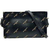 バレンシアガ BALENCIAGA バザールポシェット 452460 ブラック レザー レディース ショルダーバッグ