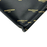 バレンシアガ BALENCIAGA バザールポシェット 452460 ブラック レザー レディース ショルダーバッグ