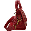 バレンシアガ BALENCIAGA クラシックメタルエッジミニシティ 390160 レッド レザー レディース ハンドバッグ