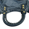 バレンシアガ BALENCIAGA ジャイアントミニシティ 309544 ネイビー レザー レディース ショルダーバッグ