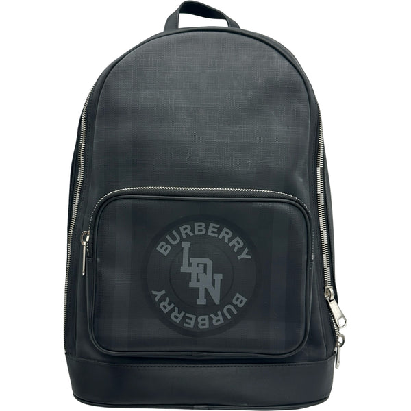 バーバリーロンドン  BURBERRY LONDON ROCCO バックパック 8025766 ブラック PVC メンズ リュック・デイパック バーバリーロンドン BURBERRY LONDON ROCCO バックパック 8025766