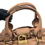 クロエ Chloe パディントン ミディアム ピンク レザー レディース ハンドバッグ