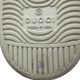 グッチ GUCCI ディズニーコラボ スニーカー 602129 ホワイト レザー レディース スニーカー