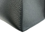 エルメス HERMES ケリー25 外縫い W刻印 ブラック シルバー金具 エプソン レディース ショルダーバッグ