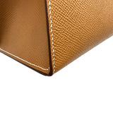 エルメス HERMES ケリー25 外縫い K刻印 ゴールド シルバー金具 エプソン レディース ショルダーバッグ