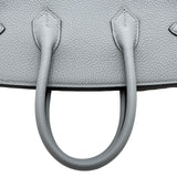 エルメス HERMES バーキン25 K刻印 ブルーグラシエ シルバー金具 トゴ レディース ハンドバッグ