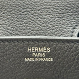 エルメス HERMES バーキン25 K刻印 ブラック シルバー金具 トゴ レディース ハンドバッグ