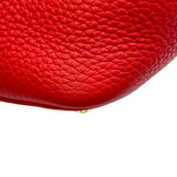 エルメス HERMES ピコタンロックPM U刻印 ルージュカザック ゴールド金具 トリヨン レディース ハンドバッグ