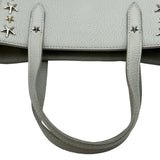 ジミーチュウ JIMMY CHOO ペガシスタッズ2WAYバッグ グレー レザー レディース ショルダーバッグ