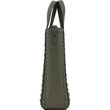 ジミーチュウ JIMMY CHOO ペガシスタッズ2WAYバッグ グレー レザー レディース ショルダーバッグ