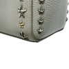 ジミーチュウ JIMMY CHOO ペガシスタッズ2WAYバッグ グレー レザー レディース ショルダーバッグ